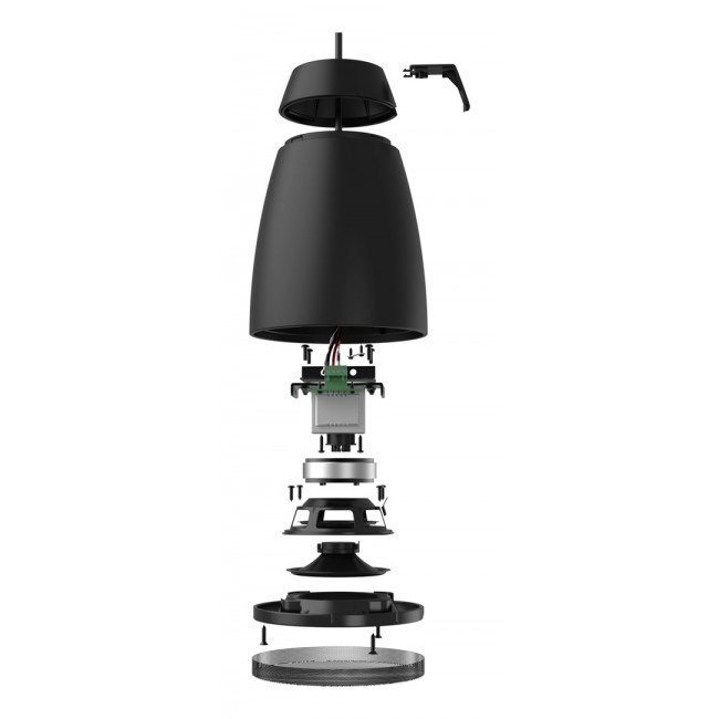 AUDAC ALTI6 2-way Black Wired 60 W