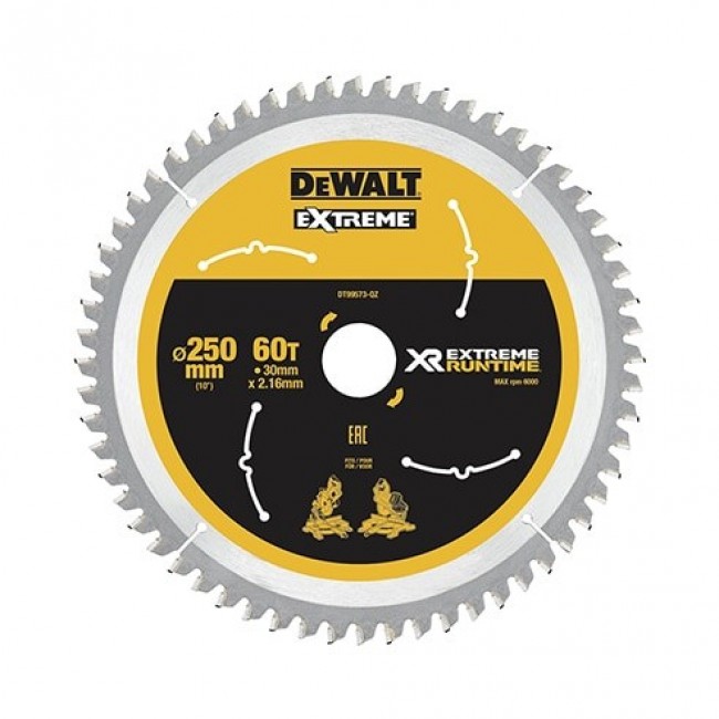 DeWALT DT99573 circular saw blade 25 cm 1 pc(s)