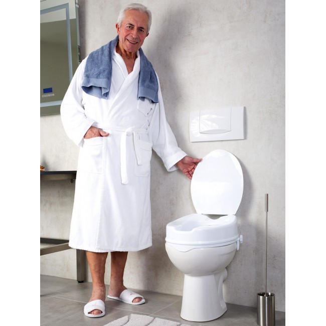 RIDDER A0071001 toilet seat Hard toilet seat Polypropylene (PP) White RIDDER A0071001 toilet seat Hard toilet seat Polypropylene (PP) White