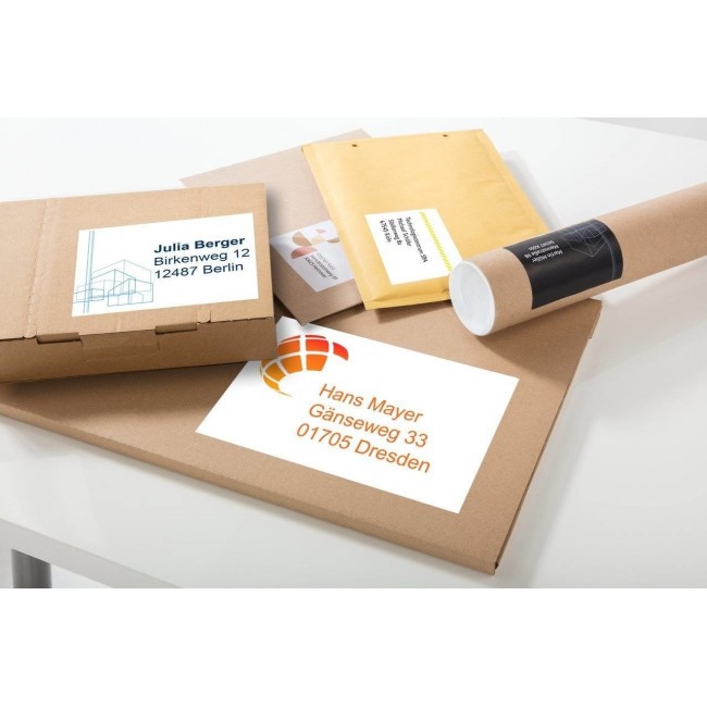 Avery 3655 self-adhesive label Rectangle Permanent White 200 pc(s)