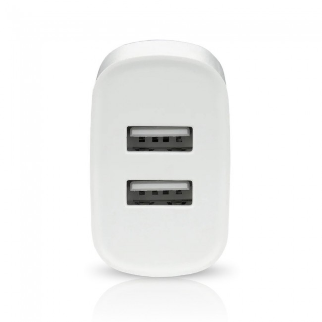 Charger EVERACTIVE 2 x USB 2.4A white