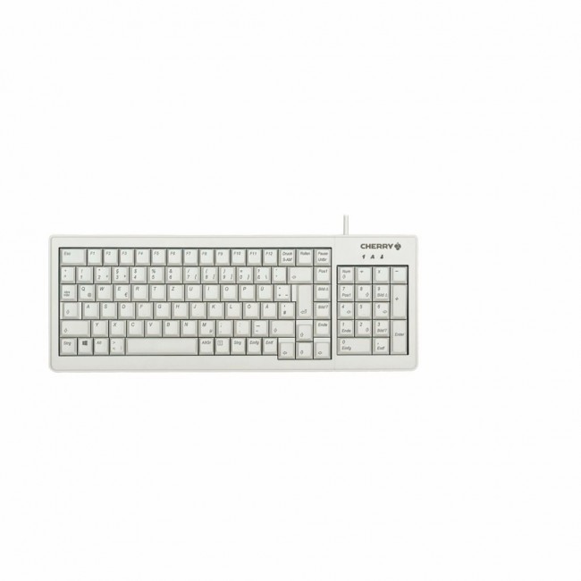 CHERRY XS keyboard Home USB QWERTZ German Grey