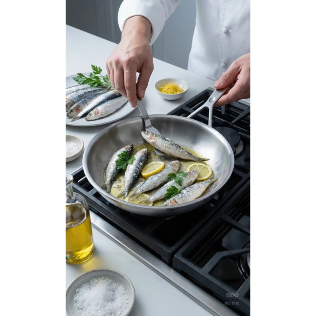 DEMEYERE INDUSTRY 5 1029691 - 28 cm steel frying pan