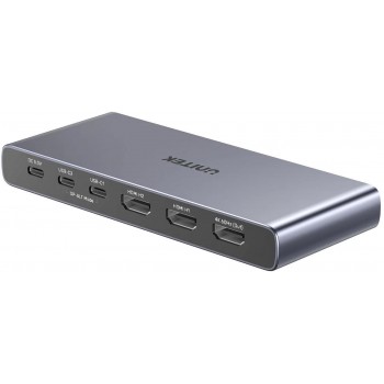 Unitek Prze ącznik 4K HDMI/USB-C 4 out i 1 in
