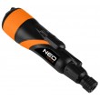 NEO TOOLS cordless screwdriver USB-C 3.6 V, Li-Ion, plastic case + accessories