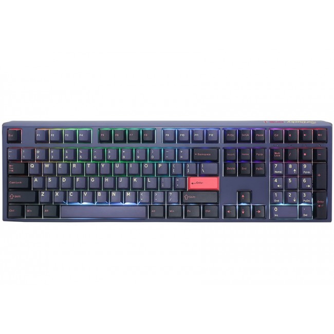 Ducky One 3 keyboard Gaming USB Blue