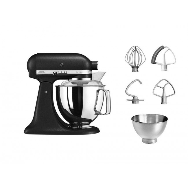 KitchenAid 5KSM175PSEBK Artisan food processor 300 W 4.8 L Black