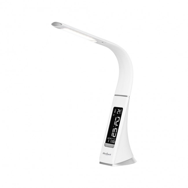 REBEL Led desk lamp (clock, date display, temperature) REBEL Led desk lamp (clock, date display, temperature)