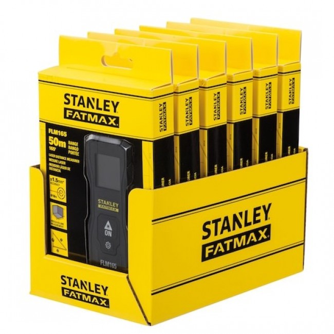 Stanley FATMAX FMHT77165-0 distance meter Laser distance meter Black 50 m Stanley FATMAX FMHT77165-0 distance meter Laser distance meter Black 50 m