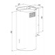 Okap AKPO WK-4 BALMERA WL SLIM WHITE SEMI-MATTE T450 M3