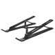 SAVIO PB-05 Office stand for laptop and tablet, black, aluminium SAVIO PB-05 Office stand for laptop and tablet, black, aluminium