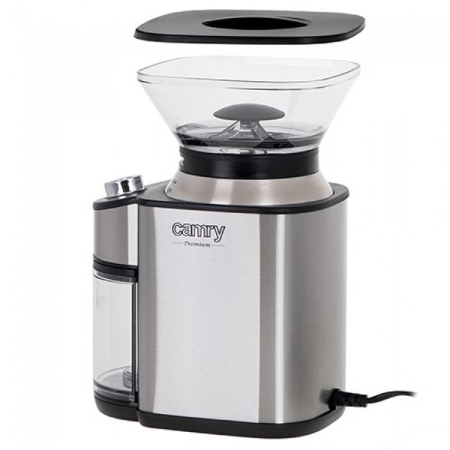 Camry CR 4443 coffee grinder Burr grinder Black,Silver Camry CR 4443 coffee grinder Burr grinder Black,Silver