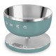 Smeg KSC01EGMWW kitchen scale Light Green, Stainless steel Countertop Round Electronic kitchen scale