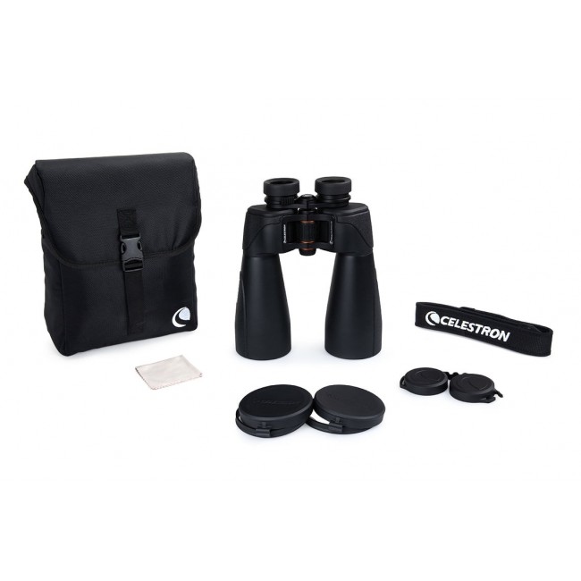 Celestron SkyMaster Pro ED 15x70mm Porro binocular BaK-4 Black