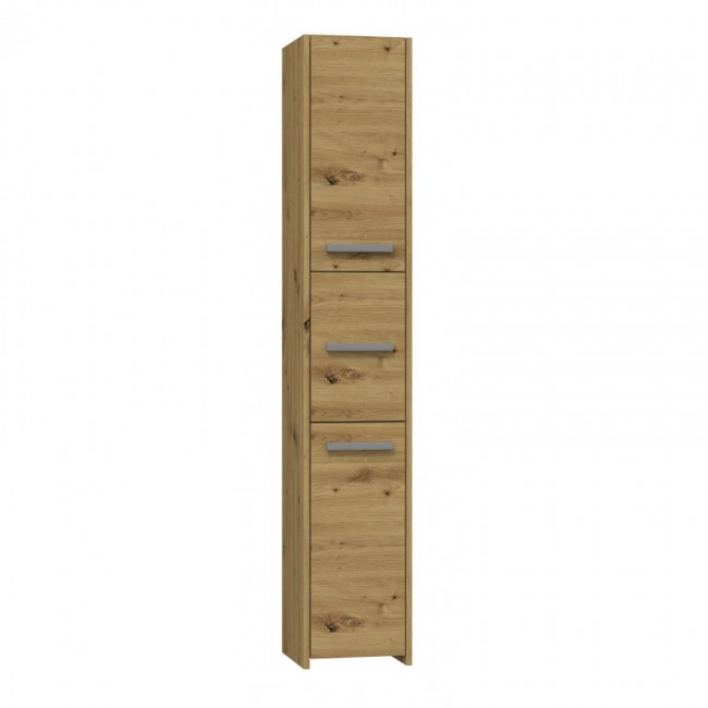 Topeshop S33 ARTISAN bathroom storage cabinet Oak