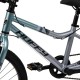 Huffy Literide Alu 20 bike, silver and turquoise (23005W)