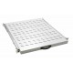 Equip Sliding Shelf 19', 1U, 800MM, Grey