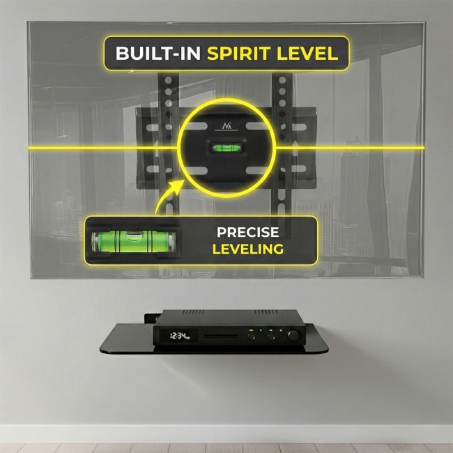 TV Holder 13 '' - 42 '' Maclean MC-777 black 35 kg VESA 200x200 TV Holder 13 '' - 42 '' Maclean MC-777 black 35 kg VESA 200x200