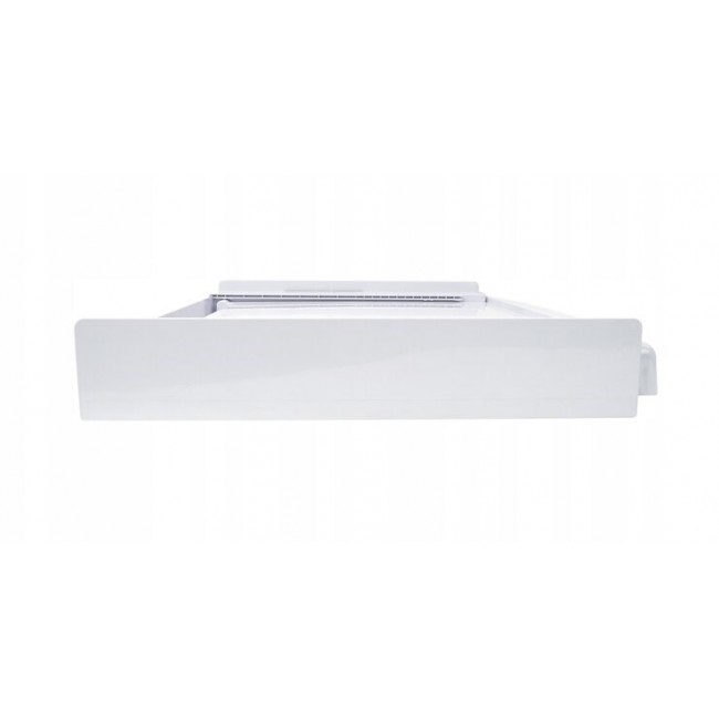 Washing machine and dryer stacking kit with drawer and strap, white Washing machine and dryer stacking kit with drawer and strap, white