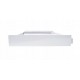 Washing machine and dryer stacking kit with drawer and strap, white Washing machine and dryer stacking kit with drawer and strap, white