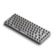 Satechi SM1 keyboard Office USB + Bluetooth QWERTY English Grey, White