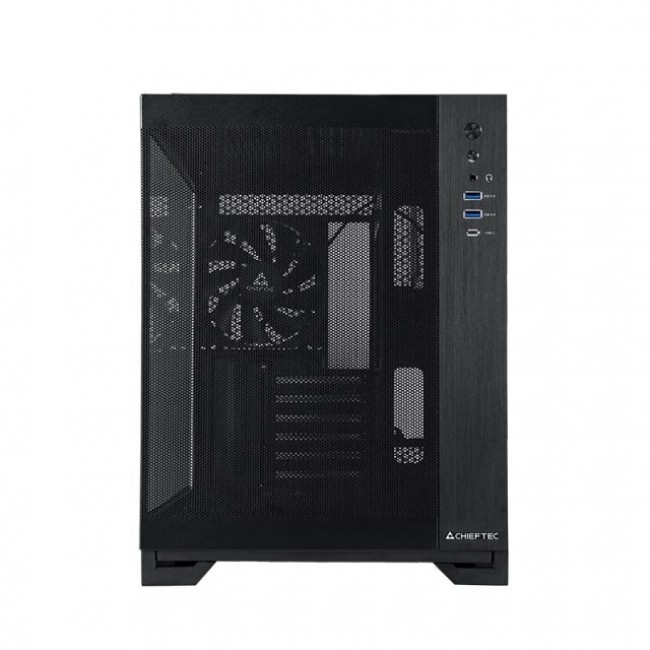 Chieftec mATX Geh use GM-30B-M-OP, black Cube