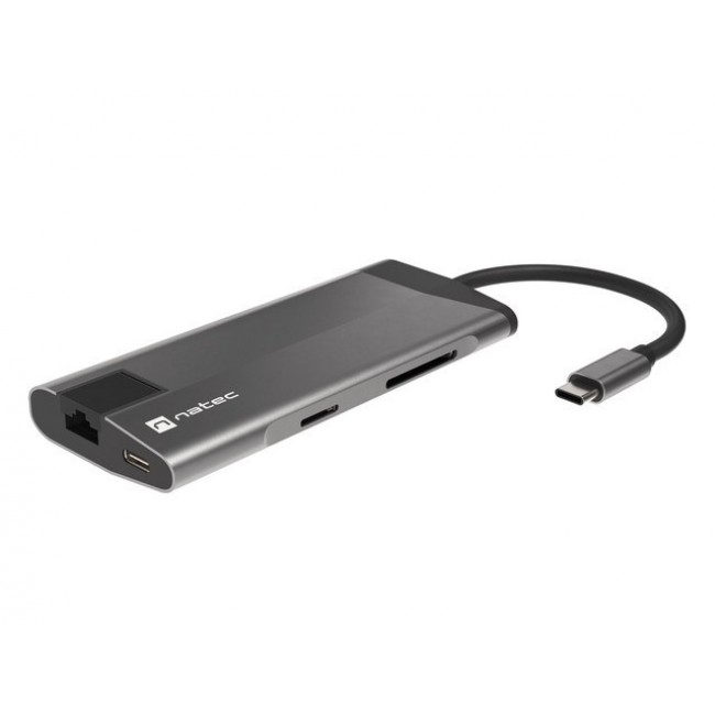 NATEC Fowler Plus USB Type-C Black, Grey NATEC Fowler Plus USB Type-C Black, Grey