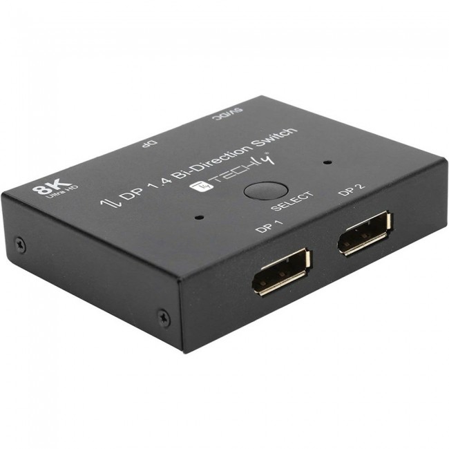 Techly IDATA-DP-2DP-8KT video switch DisplayPort