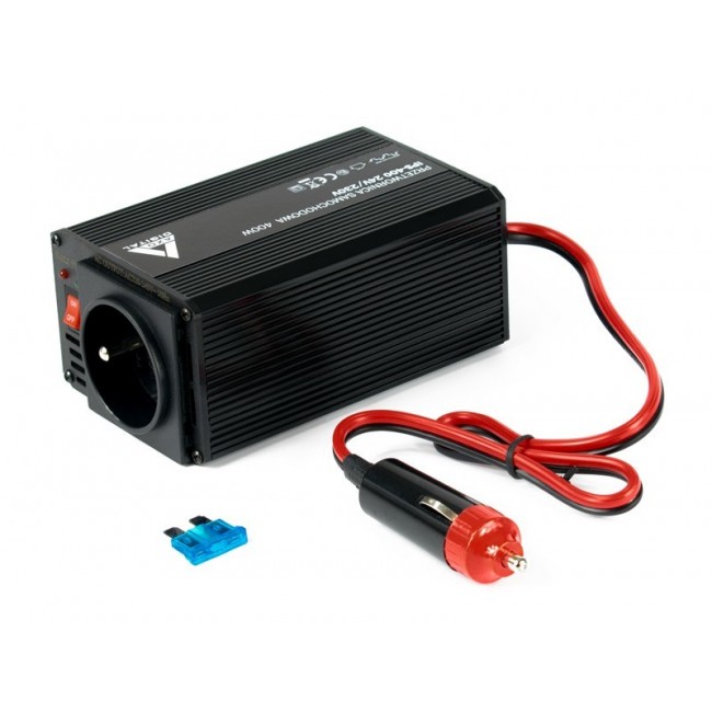 AZO Digital 24 VDC / 230 VAC Automotive Inverter IPS-400 400W AZO Digital 24 VDC / 230 VAC Automotive Inverter IPS-400 400W
