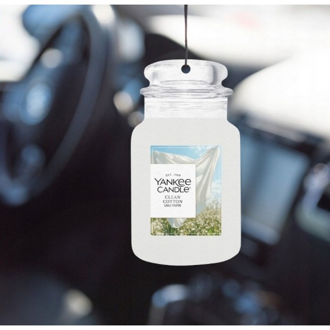 bonus pack CLEAN COTTON YANKEE Scented Air Freshener