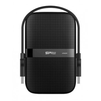 Silicon Power Armor A60 external hard drive 2 GB Black