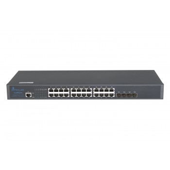 Extralink Switch Chiron 24x RJ45 1000Mb/s, 4x SFP+, L3, managed