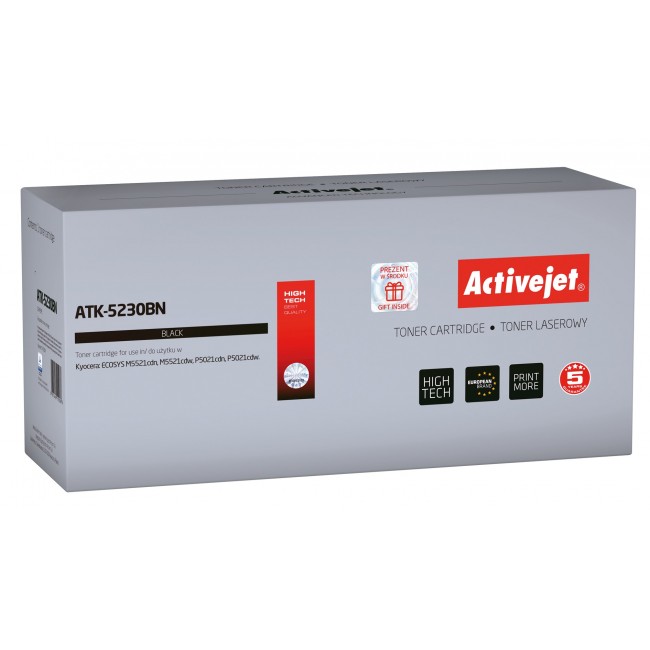 Activejet ATK-5230BN toner (replacement for Kyocera TK-5230K Supreme 2600 pages black)