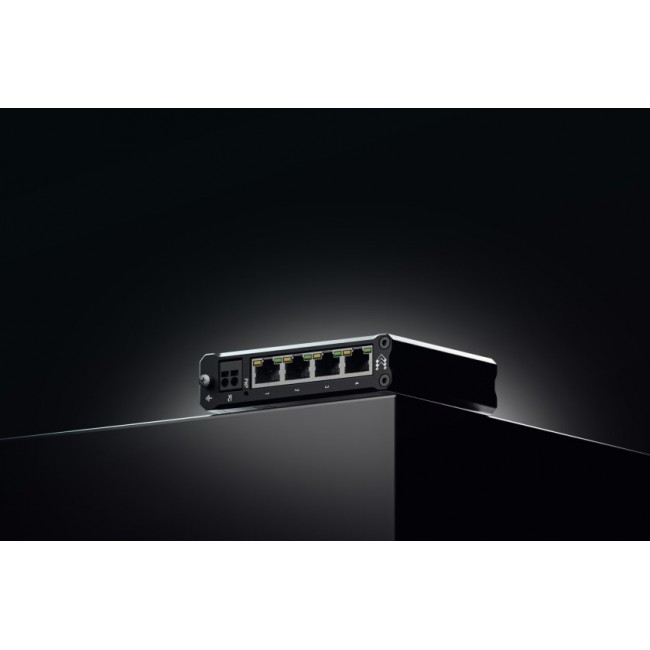 Teltonika TSW304 network switch Gigabit Ethernet (10/100/1000) Power over Ethernet (PoE) Black