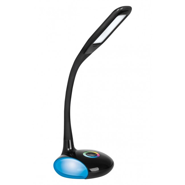 Activejet LED desk lamp VENUS BLACK with RGB base Activejet LED desk lamp VENUS BLACK with RGB base
