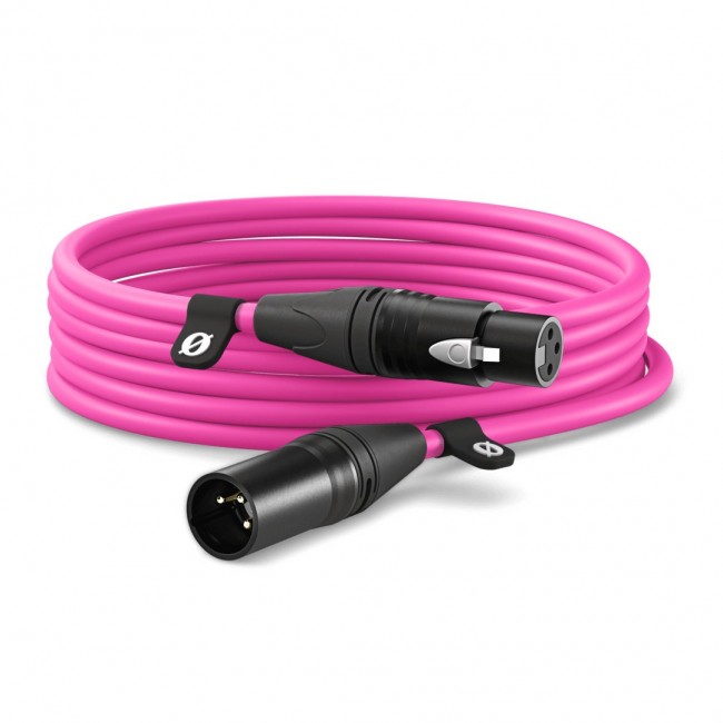 R DE XLR-6 audio cable 6 m Pink R DE XLR-6 audio cable 6 m Pink