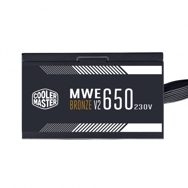Cooler Master MWE 650 Bronze 230V V2 power supply unit 650 W 24-pin ATX ATX Black Cooler Master MWE 650 Bronze 230V V2 power supply unit 650 W 24-pin ATX ATX Black