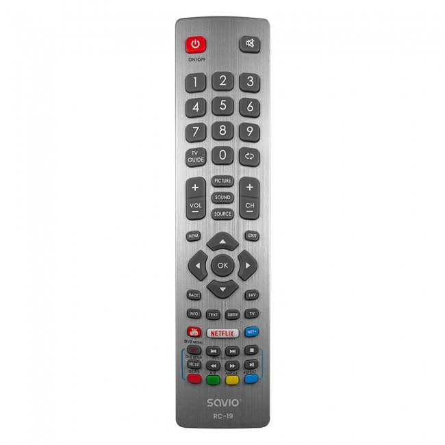 Savio RC-19 remote control Universal Press buttons