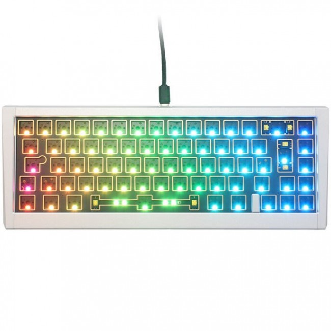 Ducky Outlaw 65 keyboard Universal USB US English Silver Ducky Outlaw 65 keyboard Universal USB US English Silver
