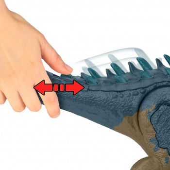 Jurassic World Allosaurus Scary Attack Dinosaur with HRX50 MATTEL Feature
