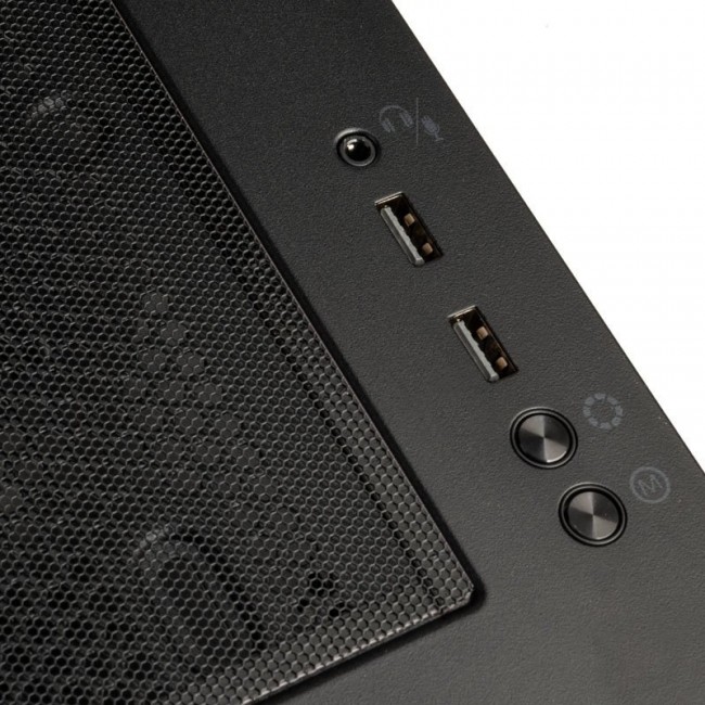 Kolink Unity Solar ARGB Mesh Midi Tower Black Kolink Unity Solar ARGB Mesh Midi Tower Black