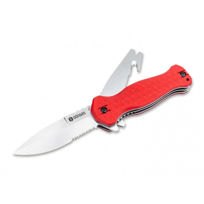 D nges Expert Fire Pocket Knife