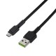 Green Cell KABGC30 USB cable USB 2.0 1.2 m USB C Black Green Cell KABGC30 USB cable USB 2.0 1.2 m USB C Black