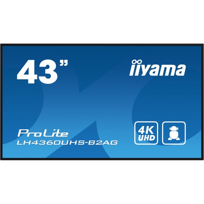 iiyama LH4360UHS-B2AG Signage Display Digital A-board 108 cm (42.5
