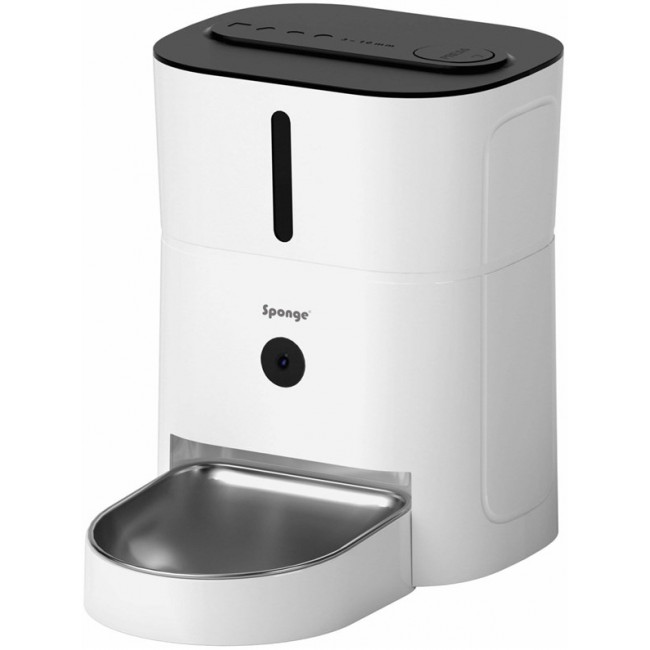 SPONGE Pet Feeder Smart Camera - smart pet food dispenser 3l