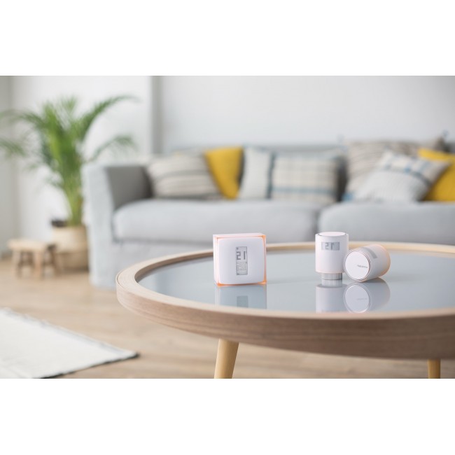 Netatmo Pack: Smart Thermostat + 3 Additional Smart Radiator Valves