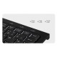 KeySonic KSK-3011ELC (DE) keyboard Home USB QWERTZ German Black