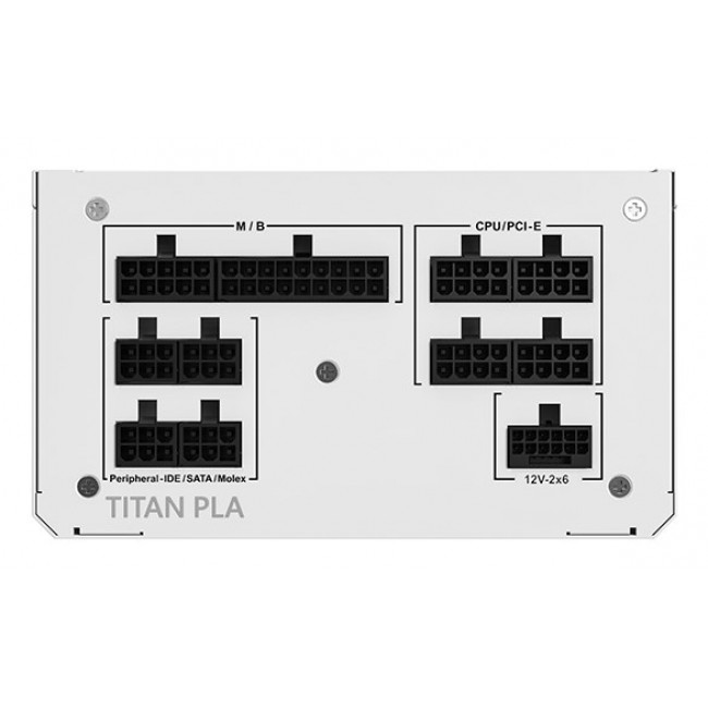 Montech TITAN PLA 750W power supply unit 20+4 pin ATX ATX White