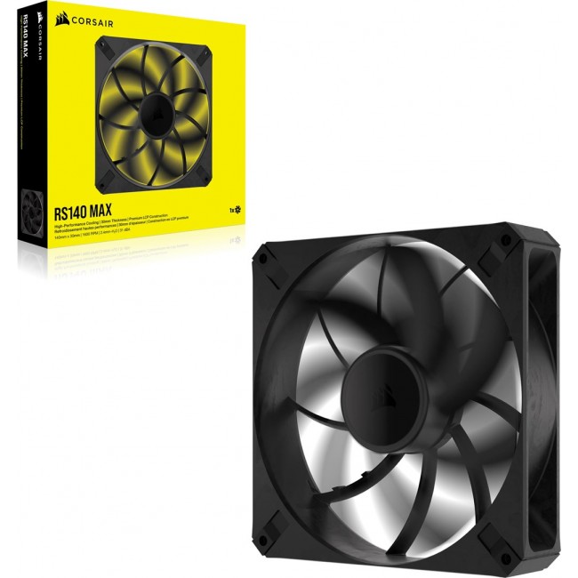 Corsair RS140 MAX Computer case Fan 14 cm Black 1 pc(s)