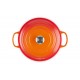 Le Creuset 21177280902430 6.7 L Round Orange, Red